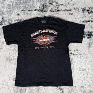 Y2K Harley Davidson It's Time to Ride T-Shirt